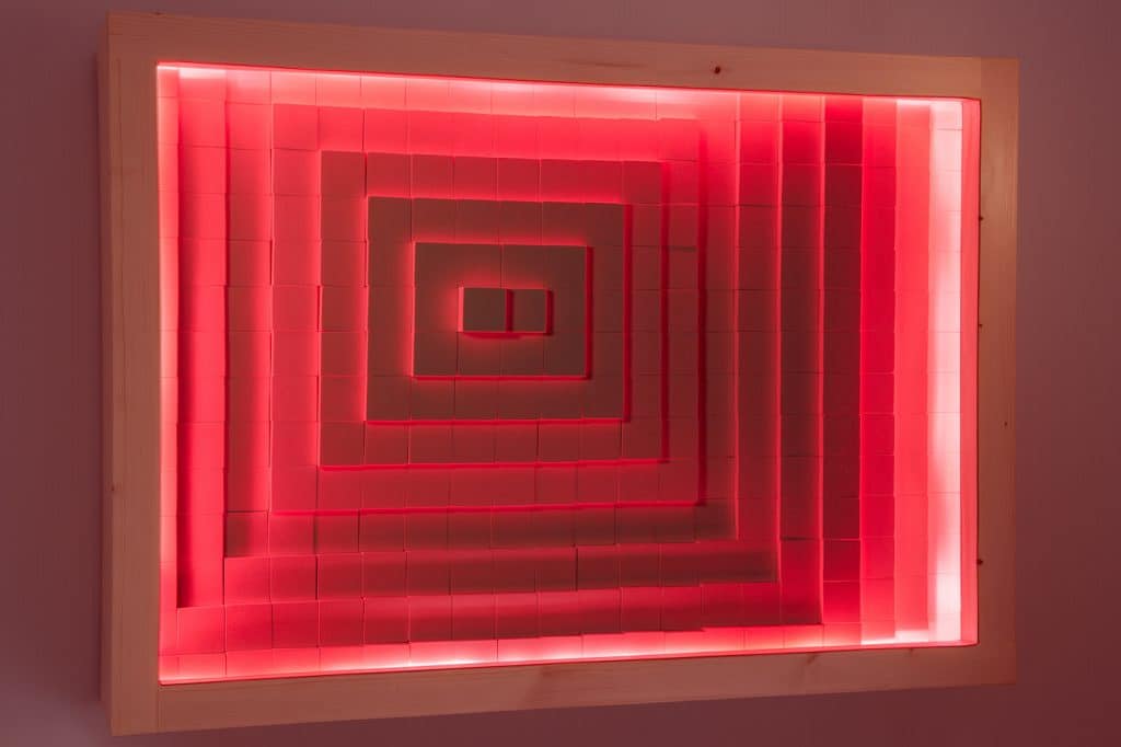 Geometric Light Sculpture